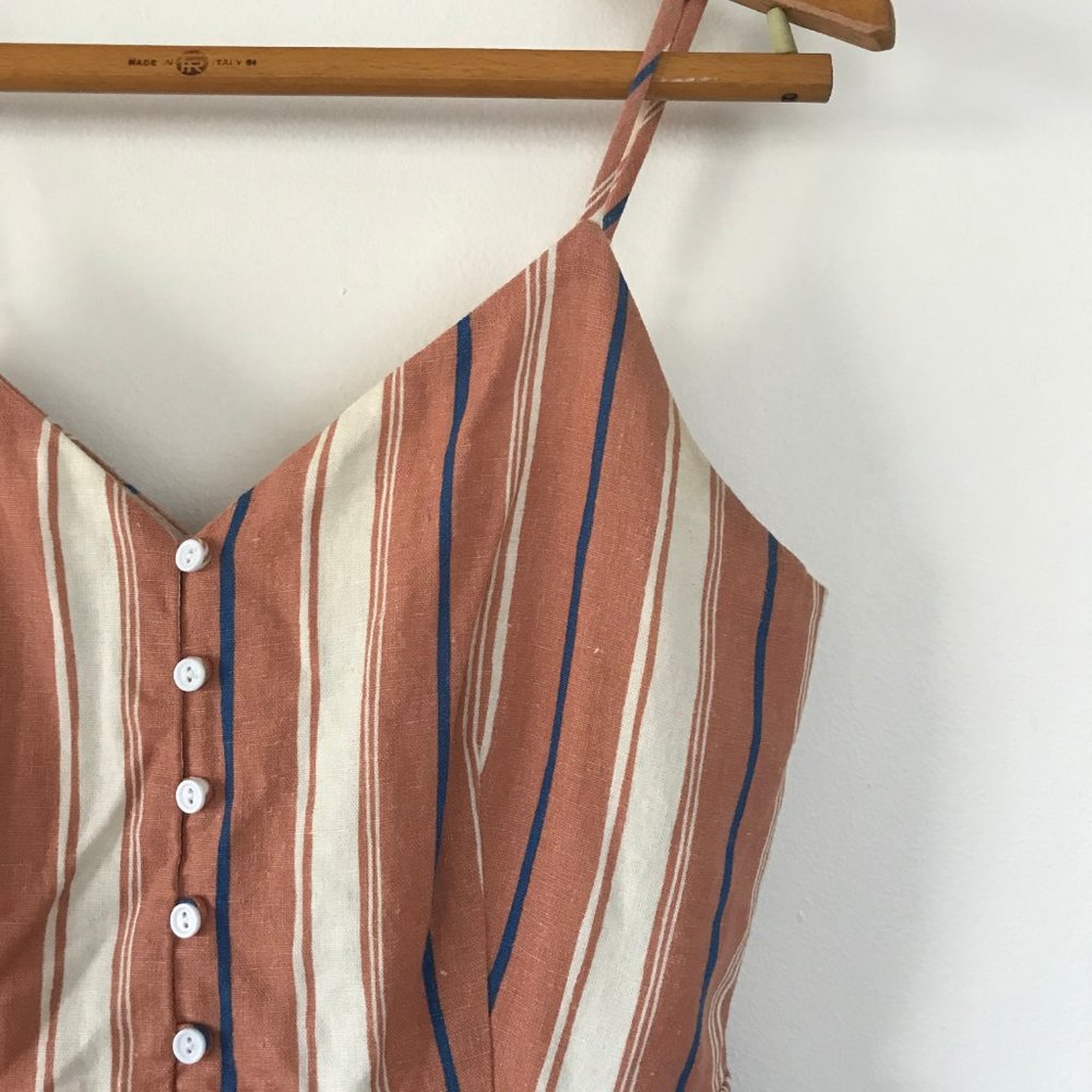 Lost + Wander Striped Jumpsuit